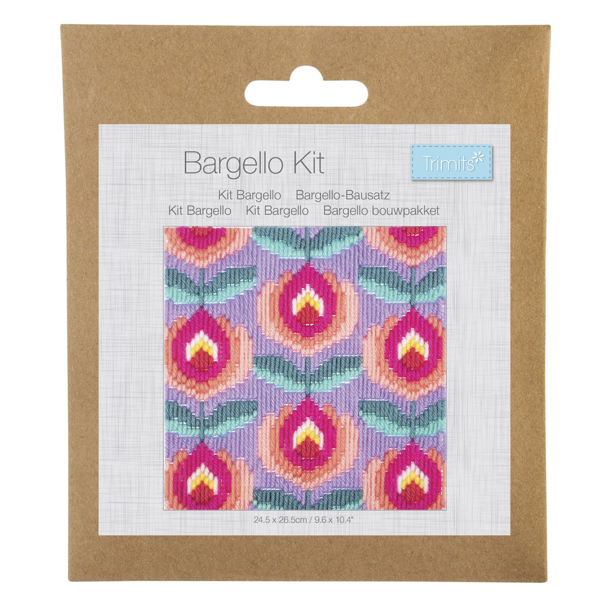 Kit bargello Trimits 20 × 20 cm - Floral Kit bargello Trimits 20 × 20 cm - Floral