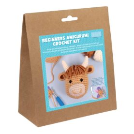 Kit crochet amigurumi débutant Trimits - Vache