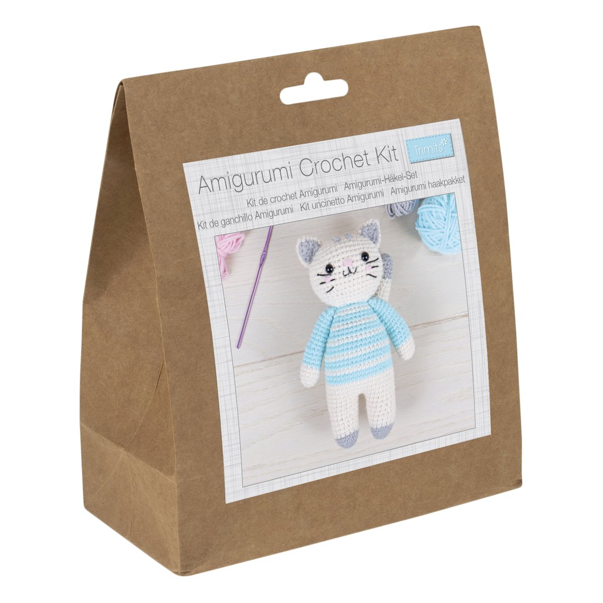 Kit crochet amigurumi Trimits - Chat Kit crochet amigurumi Trimits - Chat