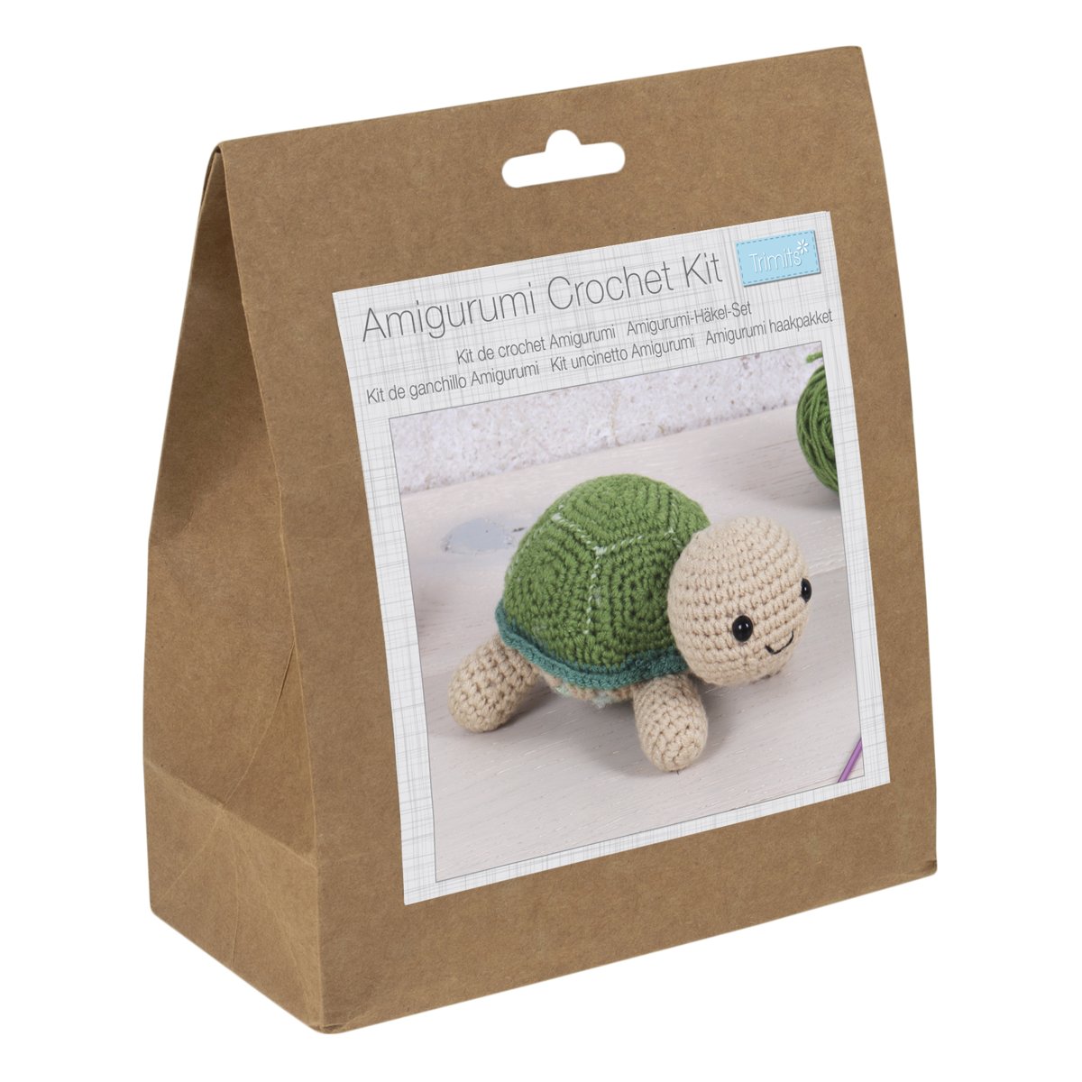 Kit crochet amigurumi Trimits - Tortue Kit crochet amigurumi Trimits - Tortue