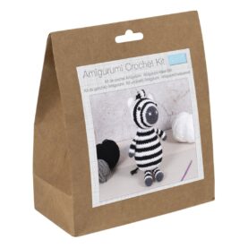 Kit crochet amigurumi Trimits - Zèbre