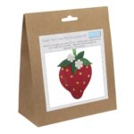 Kit décoration en feutrine Trimits - Fraise