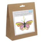 Kit décoration en feutrine Trimits - Papillon avec perles
