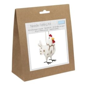 Kit feutrage à l’aiguille Trimits - Poule