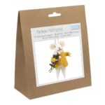 Kit feutrage à l’aiguille Trimits - Souris fleurie