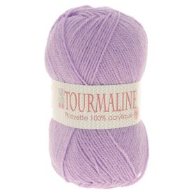 Laine layette Tourmaline – 100 % acrylique, lot de 2 pelotes de 50 g - Lavande
