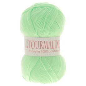 Laine layette Tourmaline – 100 % acrylique, lot de 2 pelotes de 50 g - Vert d'eau