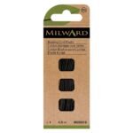 Élastique perle 1,3 mm × 4,5 m - Noir - Milward