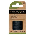 Fil à coudre polyester 1000 m - Noir - Milward