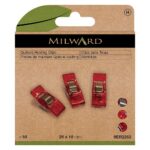 Pinces de maintien quilting 26 × 10 mm - lot de 50 - Milward