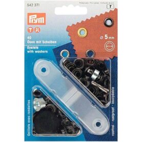 Œillets laiton doré Prym 11 mm - lot de 15