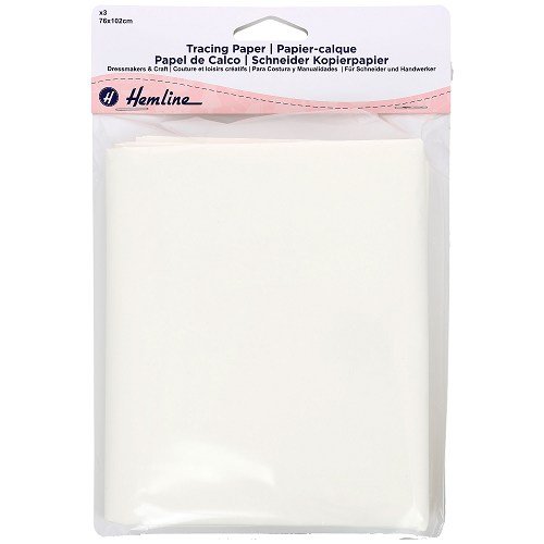 Papier calque 76 × 102 cm - 3 feuilles Papier calque 76 × 102 cm - 3 feuilles