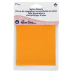 Pièce de réparation adhésive nylon 10 × 20 cm - orange