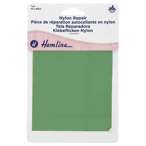 Pièce de réparation adhésive nylon 10 × 20 cm - vert Pièce de réparation adhésive nylon 10 × 20 cm - vert