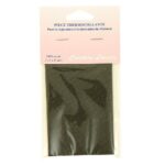Pièce thermocollante percale 11,5 × 25 cm - kaki