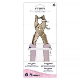 Pince 5 en 1 pour boutons-pression et œillets