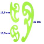 Pistolets de couture (perroquets) 13,5, 16,5 et 32 cm - lot de 3