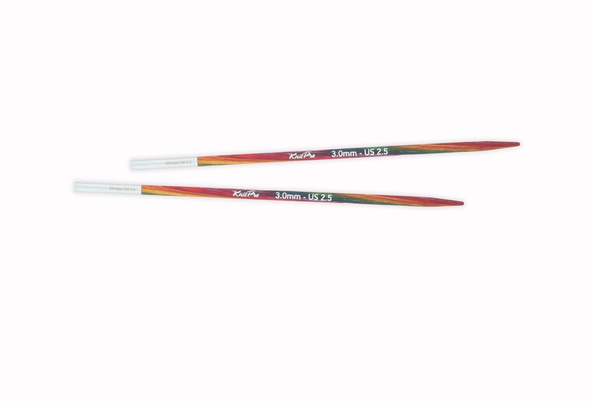 Pointes interchangeables Symfonie2 KnitPro n° 3 - la paire Pointes interchangeables Symfonie2 KnitPro n° 3 - la paire