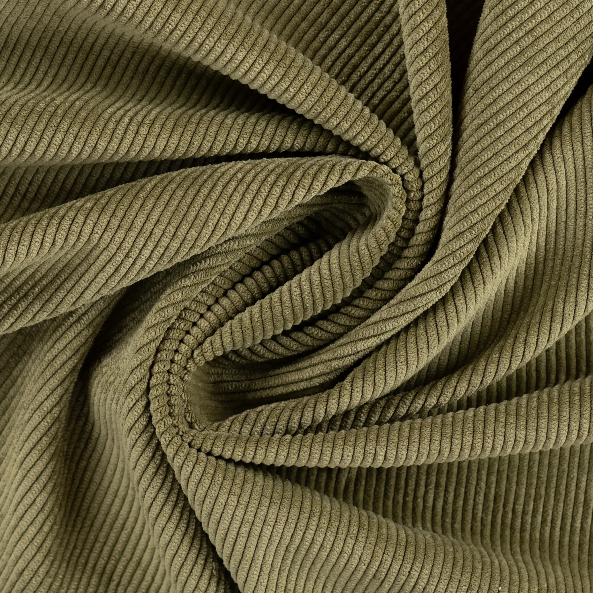 q22306-260_3 Tissu velours côtelé - Kaki – Image 1