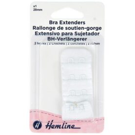 Rallonge de soutien-gorge 28 mm blanche