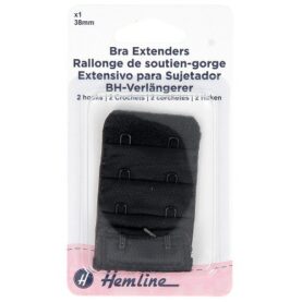 Rallonge de soutien-gorge 38 mm noire