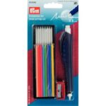Recharges de craie 3,8 mm Prym multicolores avec taille-mine