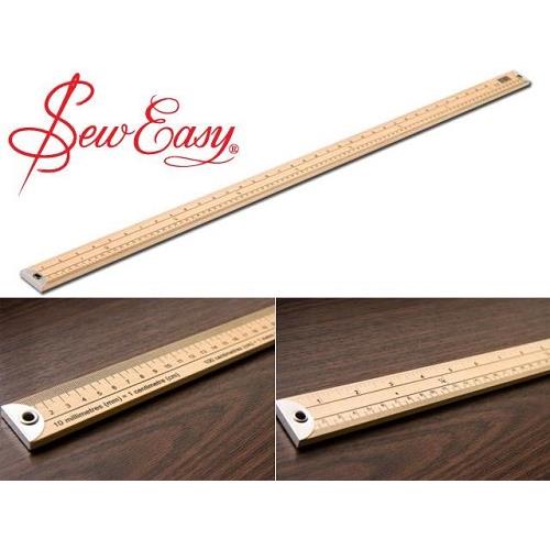 Règle de couturière 100 cm en bois - Sew Easy Règle de couturière 100 cm en bois - Sew Easy