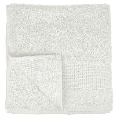 Serviette éponge à broder 50 × 100 cm - blanc Serviette éponge à broder 50 × 100 cm - blanc