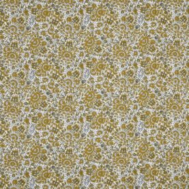 Tissu boutis matelassé réversible Anaya – Moutarde
