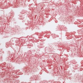Toile de coton Animalia édition Thevenon Paris - Bordeaux