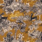 Toile de coton Gaïa édition Thevenon Paris - Chamois