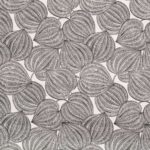Toile de coton Harvest édition Thevenon Paris - Noir fond gris