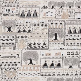 Toile de coton Ibiza édition Thevenon Paris - Naturel