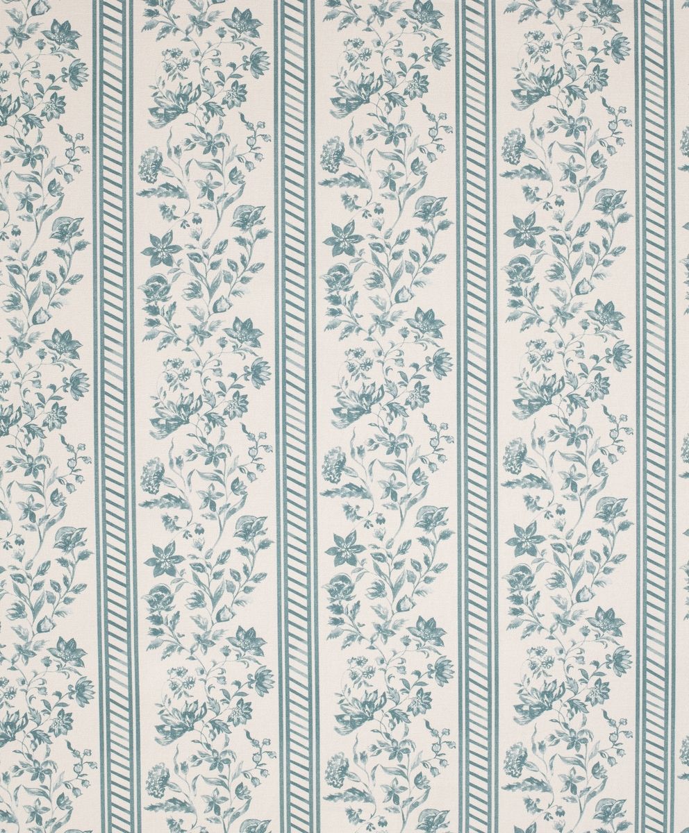 Toile de coton Natalia édition Thevenon Paris - Céladon Toile de coton Natalia édition Thevenon Paris - Céladon
