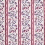 Toile de coton Natalia édition Thevenon Paris - Rouge bleu