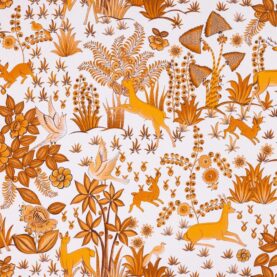 Toile de coton Paradis Island édition Thevenon Paris - Cavaillon
