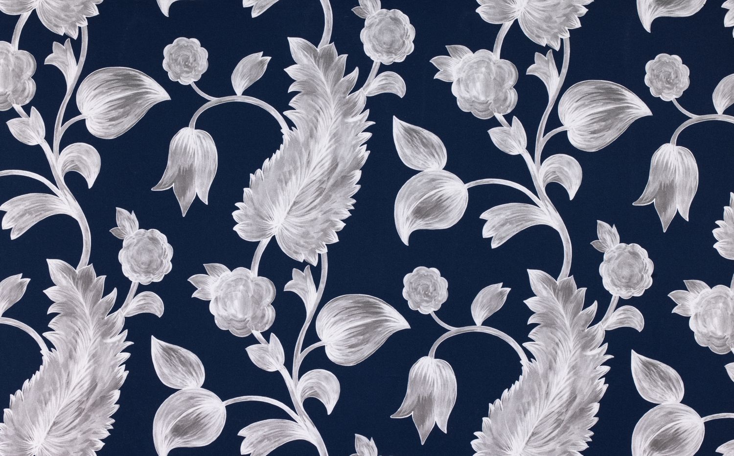 Toile de coton Perla édition Thevenon Paris - Marine Toile de coton Perla édition Thevenon Paris - Marine