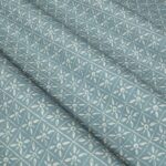 Toile de coton Tik Tak édition Thevenon Paris - Céladon