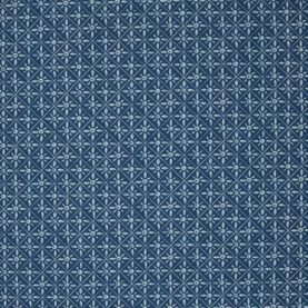 Toile de coton Tik Tak édition Thevenon Paris - Prusse