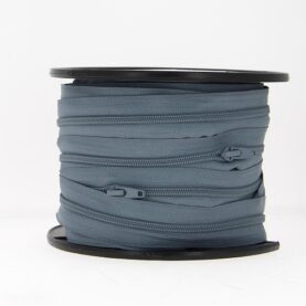 Fermeture à glissière au mètre spirale n° 5 – Gris bleu