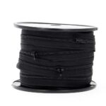 Fermeture à glissière au mètre spirale n° 5 – Noir