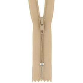 Fermeture à glissière fine – Beige