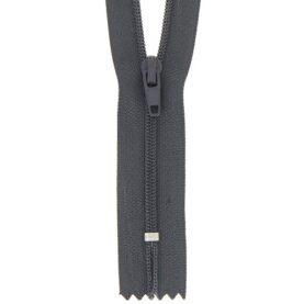 Fermeture à glissière fine – Gris anthracite
