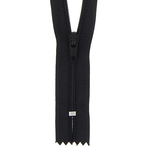 Fermeture à glissière fine – Noir Fermeture à glissière fine – Noir