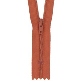 Fermeture à glissière fine – Rouge Brique