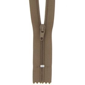 Fermeture à glissière fine – Taupe