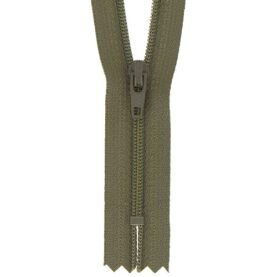 Fermeture à glissière fine – Vert Militaire