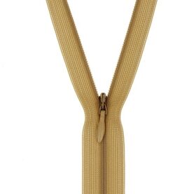 Fermeture à glissière invisible – Beige