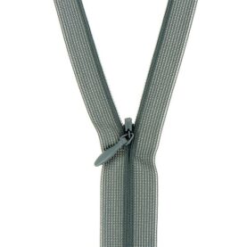 Fermeture à glissière invisible – Gris anthracite