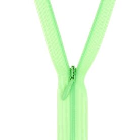 Fermeture à glissière invisible – Vert clair
